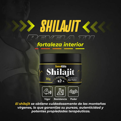 Shilajit – Energía natural, potencia real Oferta 2x1