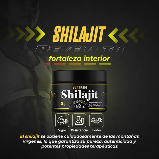 Shilajit – Energía natural, potencia real Oferta 2x1
