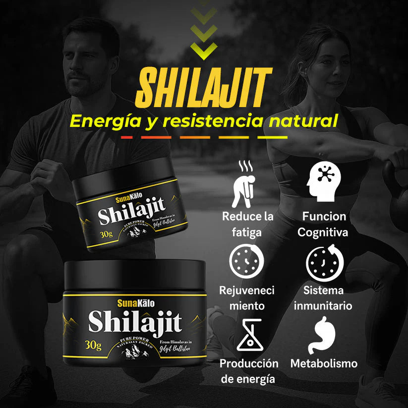 Shilajit – Energía natural, potencia real Oferta 2x1