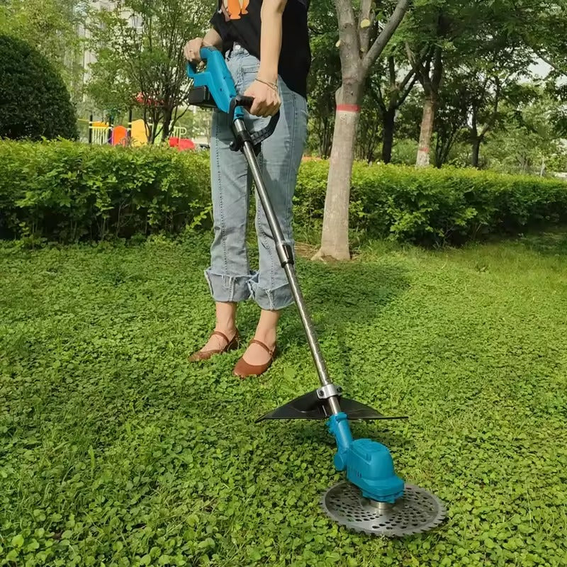 CortadoraCesped MAKITA TurboBlade™ ULTRA | Sistema 3-en-1 + 2 BATERÍAS | La Más Potente del Mercado